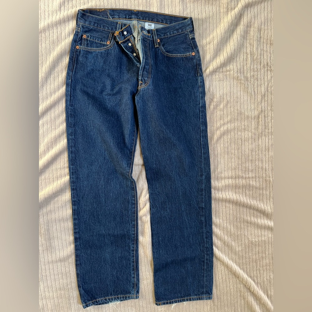 Men's Classic Blue Jeans
